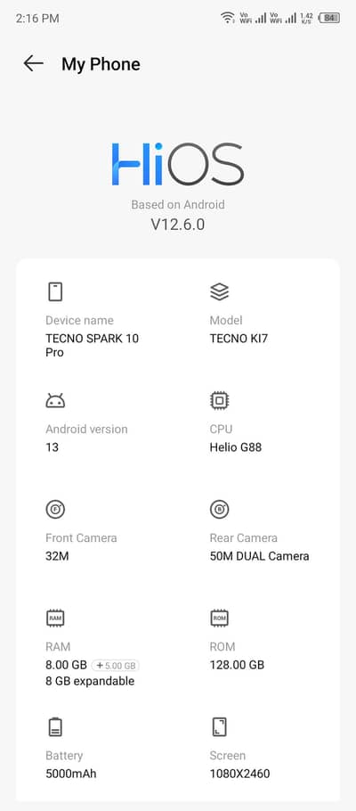 Tecno Spark 10 Pro 8 128 raam room 03296556981
