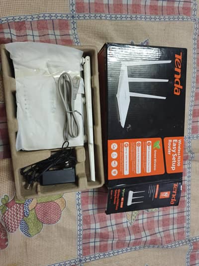 tenda f3 router full box