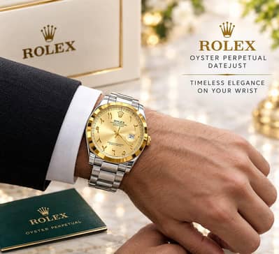 Rolex Oyster Perpetual Datejust Arabic Dial - Master Quality Watch