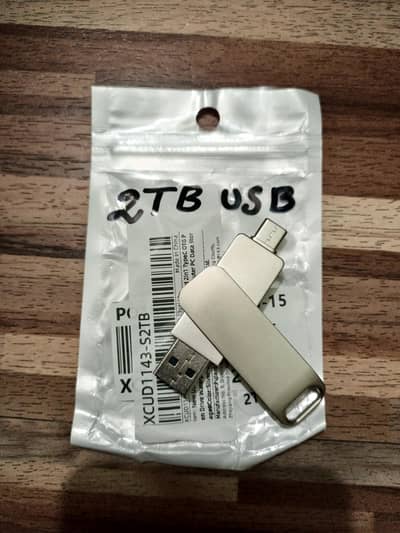 2 TB USB + TYPE C . . 03002504286. . what's app