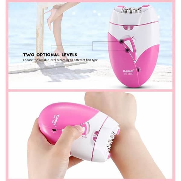 Rechargeable Electric Epilator for Women | Portable Body Hair Removal Device for Arms, Legs, Underarms & Body Grooming | Cordless Personal Care Hair Removal Machine | Compact Beauty Tool for Home & Travel Use