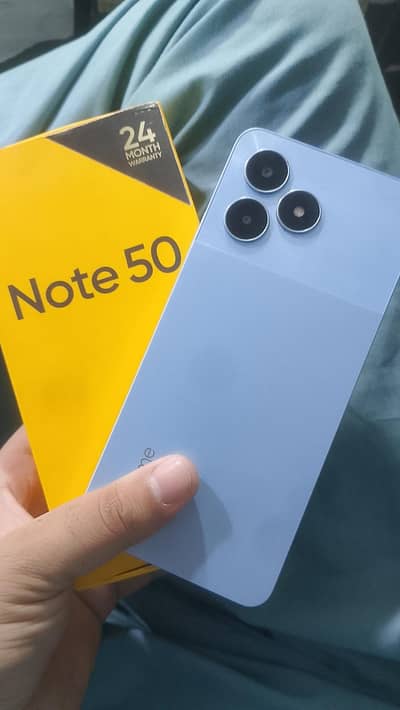 Realme Note 50 with box