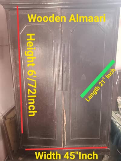 wooden Almaari