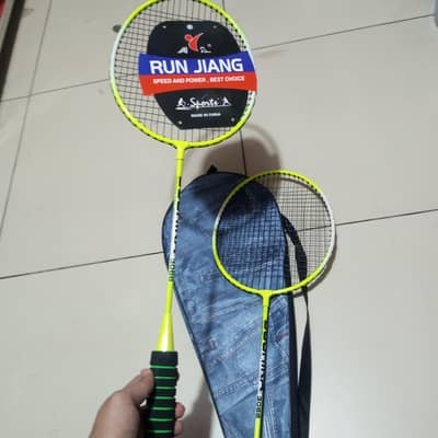 Brand New Badminton Rackets Pair With Covers – RUN JIANG