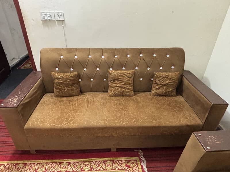 Sofa set with table 2