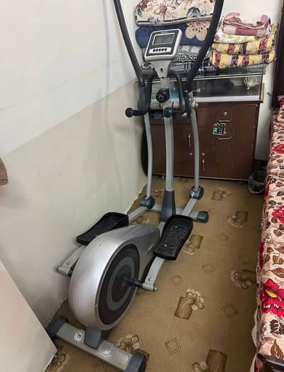 Elliptical cross trainer magnetic spin bike exercise cycle machine gym