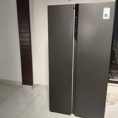 heier double door refrigerator