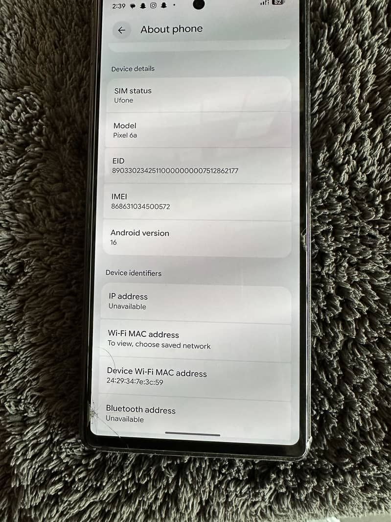 Google Pixel 6a 1