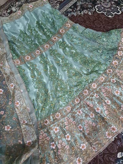 bridal lehnga 1 time used