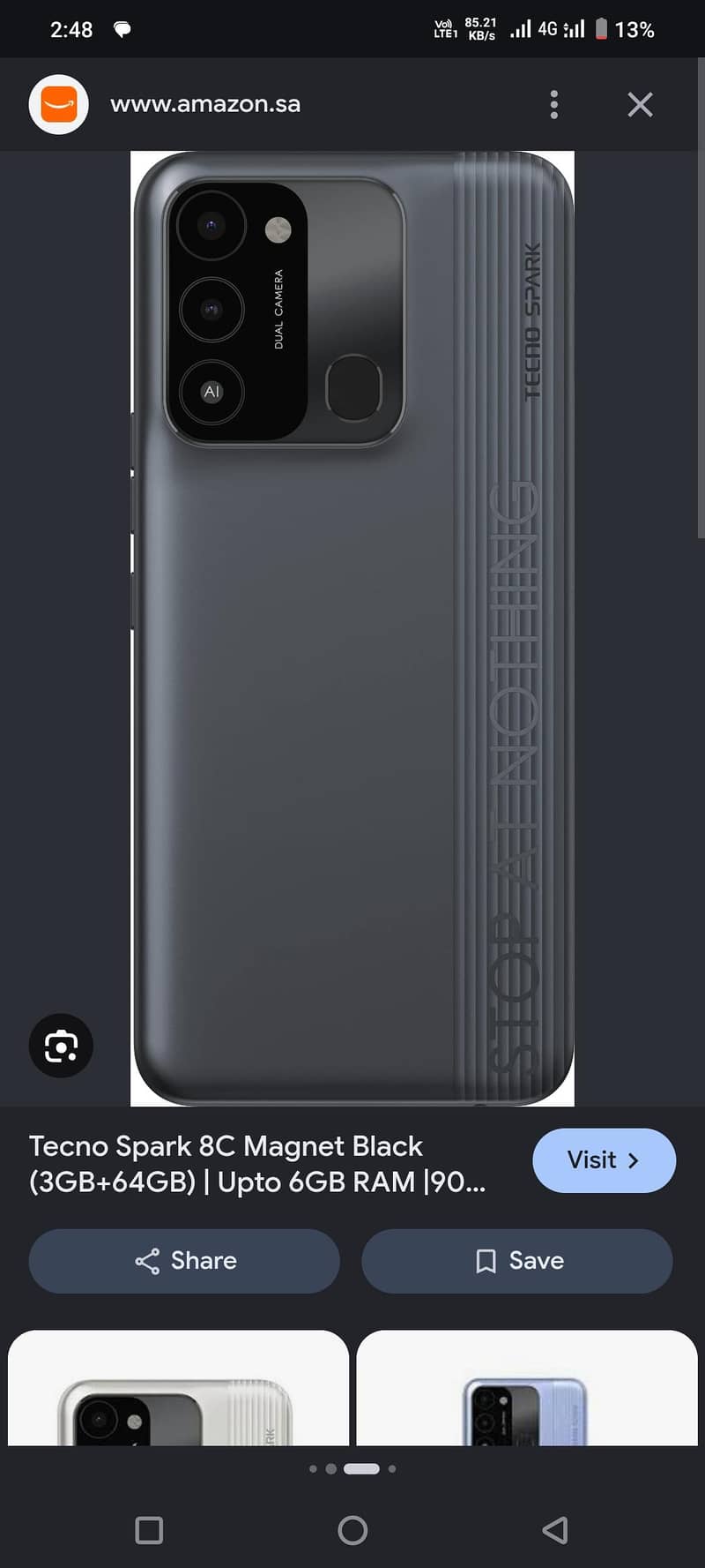 Tecno Spark 8C 0