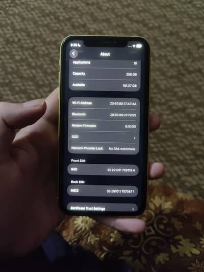 Iphone 11 256gb non pta