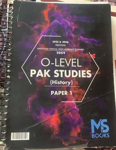 Olevels History Ms Book past Paper topical