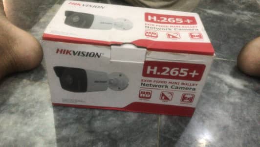 Hikvision Ip camera 4 mp new box pack