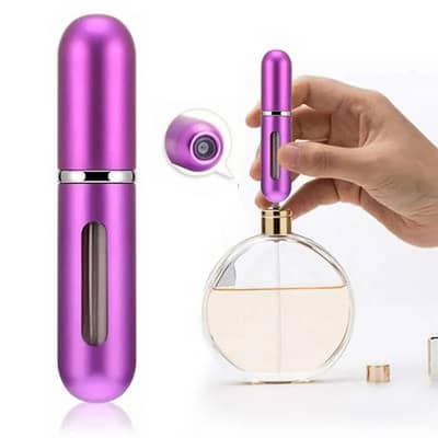 Leak-Proof Perfume Refill ABS Plastic Multicolor 4 pack