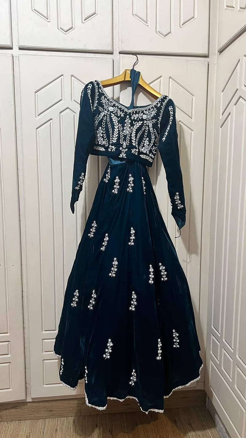 velvet lehenga 2