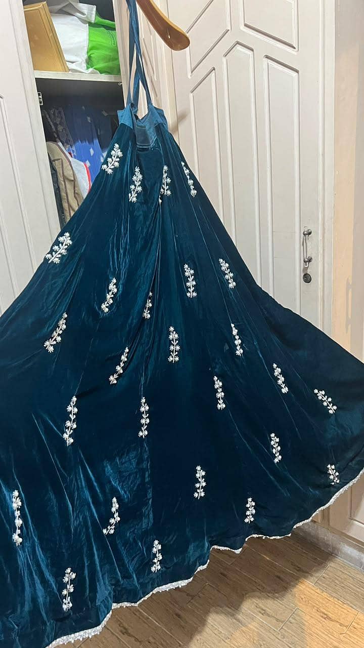 velvet lehenga 5
