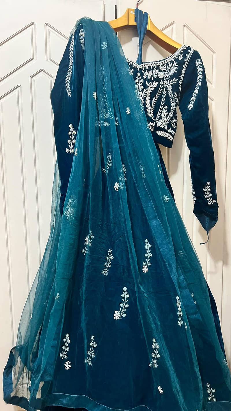 velvet lehenga 6