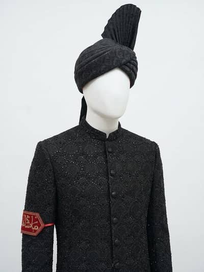 BRAND NEW SHERWANI VELVET STUFF
