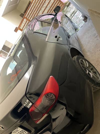 Toyota Corolla XLI 2013 model 2014 number Xli to GLI converted