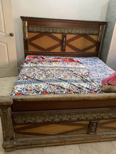 King Bed size In pure Wood