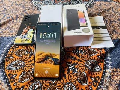Samsung Mobile A32 With Completed Box 6/128