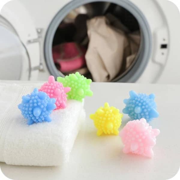 T  Laundry Balls For Washing Machine Cleaning Clothes Hair Removal Wash Friendly Anti-Static Anti-Knot Strong Decontamination Pet Hair Catcher Remover Sanitary Stains Cloths Clean Eco