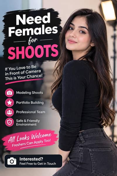 Young Face Female Required for sht