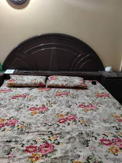 King Size Bed For Sale (without mattress)