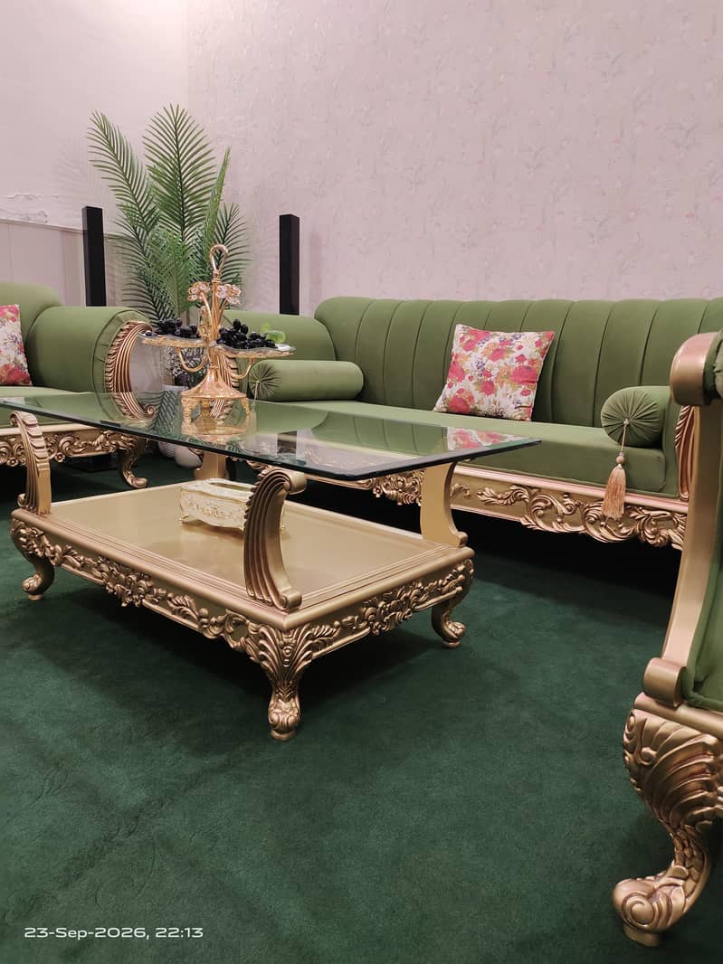 Elegant Chinioti Sofa Set 3
