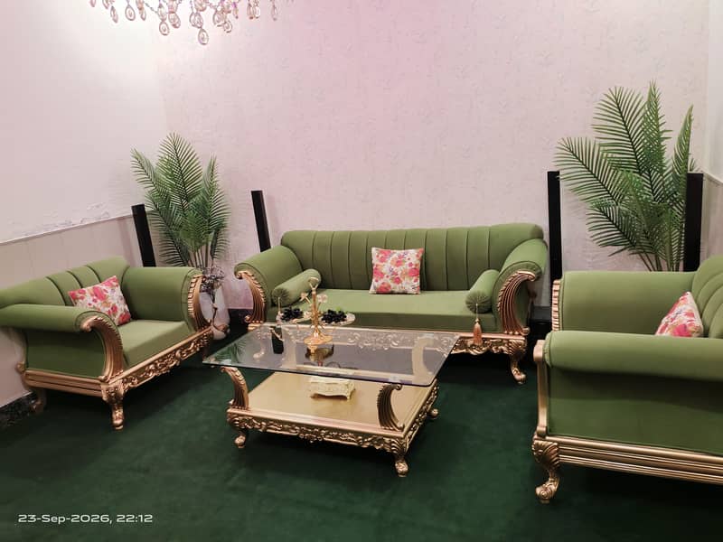 Elegant Chinioti Sofa Set 4