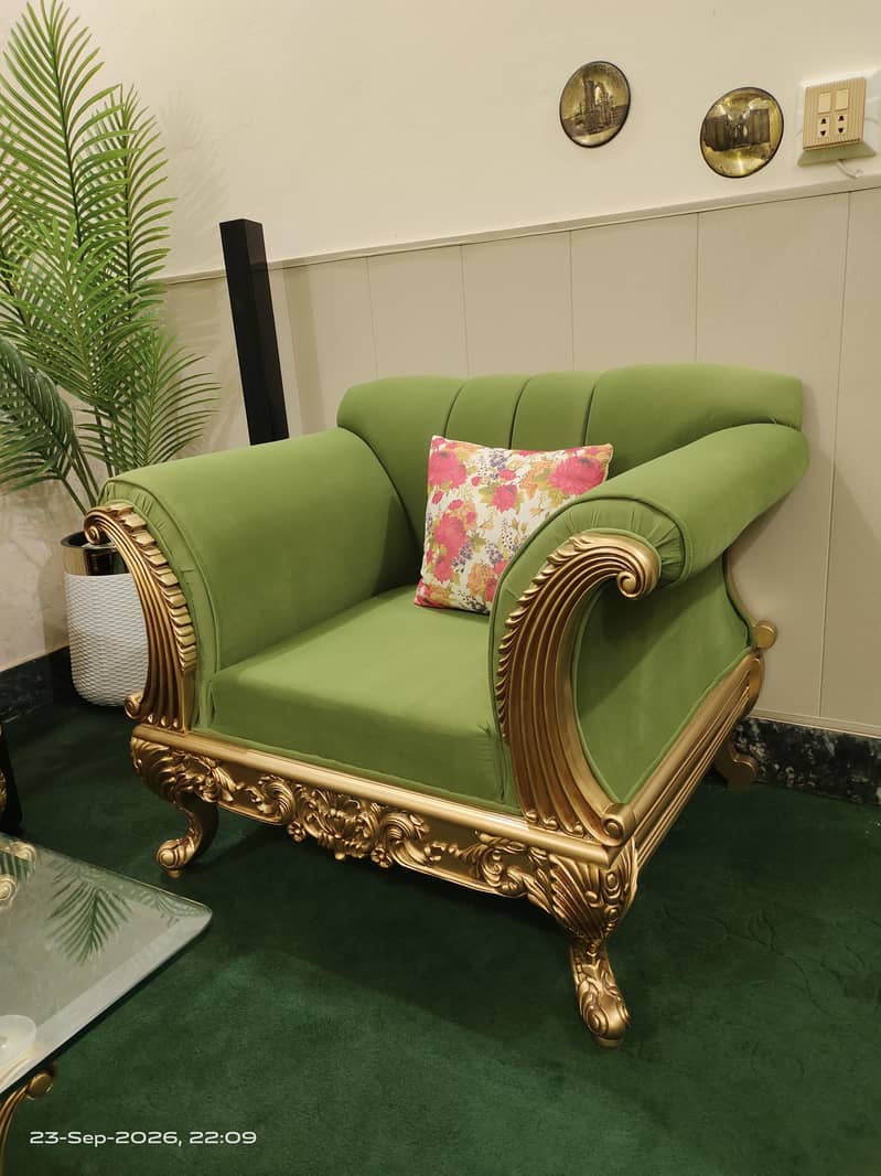 Elegant Chinioti Sofa Set 5