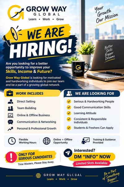 GrowWay Part-time|Jobs