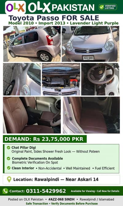 Toyota Passo 2010