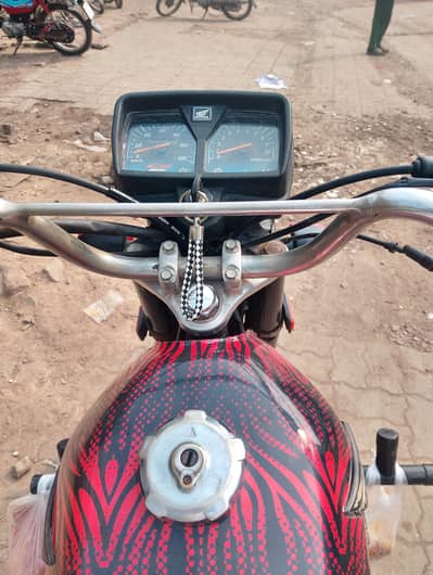 Honda CG 125 , Change possible with CD 70