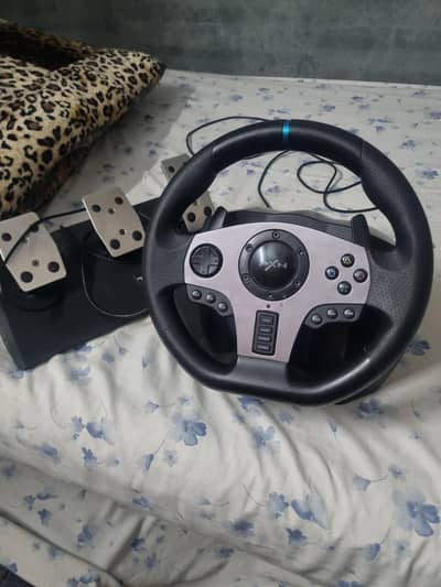 PXN V9 Racing Steering Wheel + 6 Speed Shifter | PS4/PC