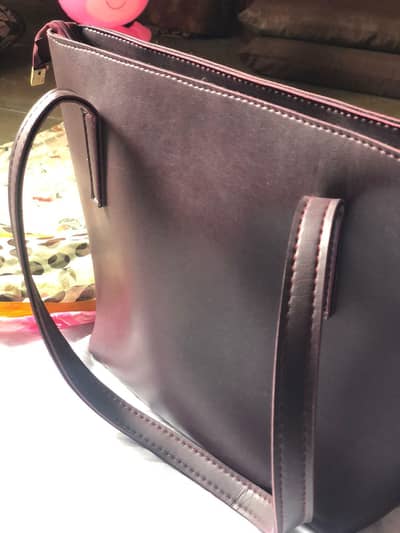 maroon shoulder bag