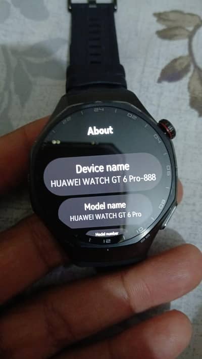Huawei watch gt6 pro bkack