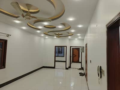 200 Yards West Open 3 Bed Lounge Drawing In Shamsi Society