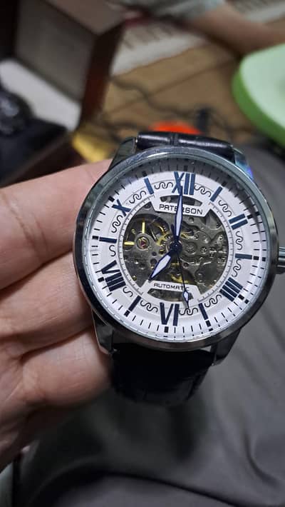 Automatic and mechanical Paterson watch