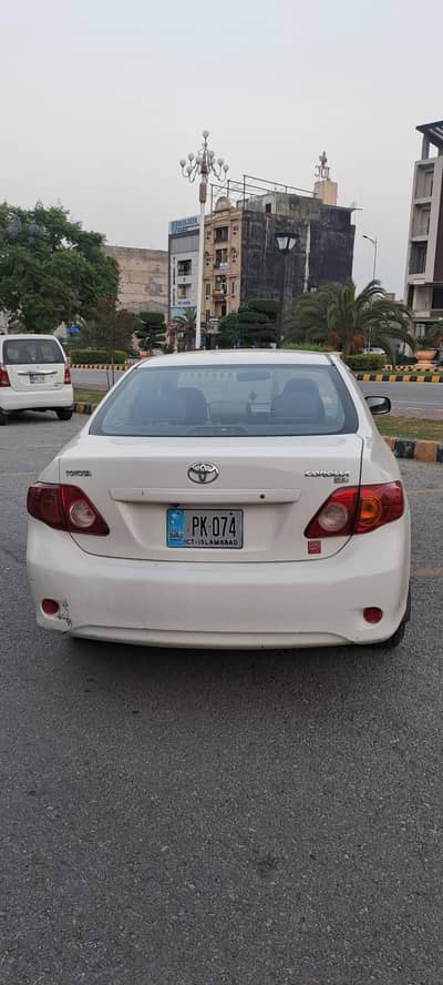 Toyota Corolla XLI 2009