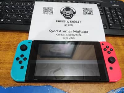 Nintendo Switch V2 - Jailbroken - 64GB - Dock n Charger - COD