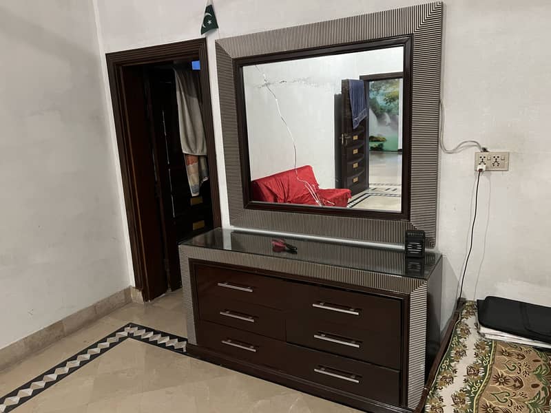Bedroom Set | Double Bed + Dressing + Side Table 1