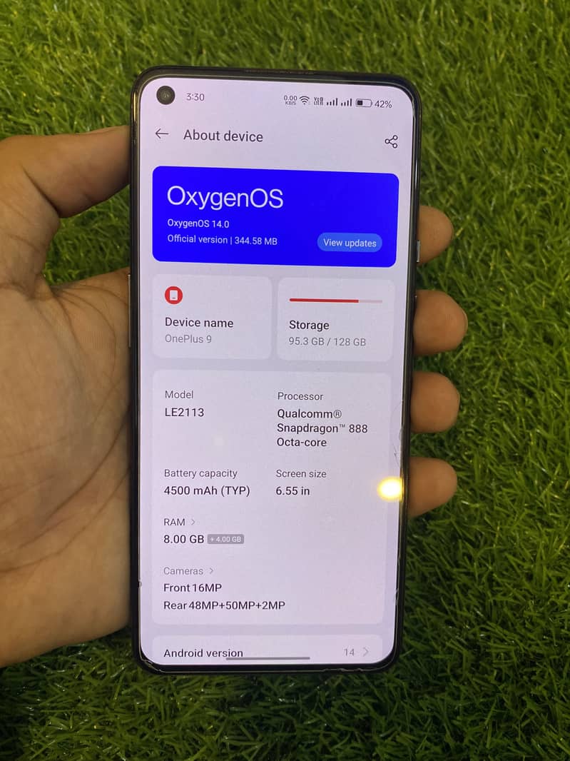 One Plus 9 8/128 4
