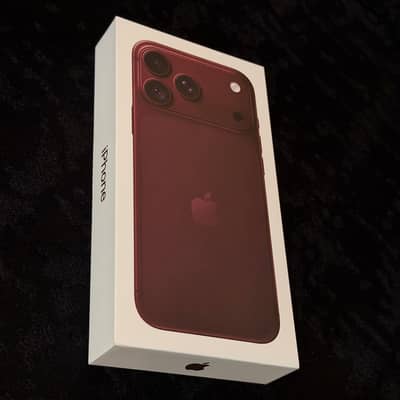 Apple iPhone 18 Pro Max • Burgundy • Box Pack , Non Active 256 GB