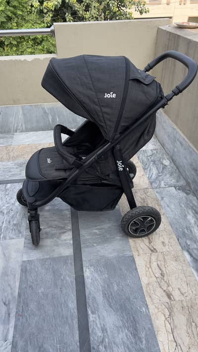 Joie Litetrax 3-in-1 Easy Fold Stroller- Black  Germany Purchased