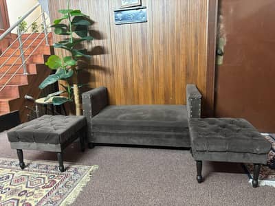 Two seater velvet bench!!!