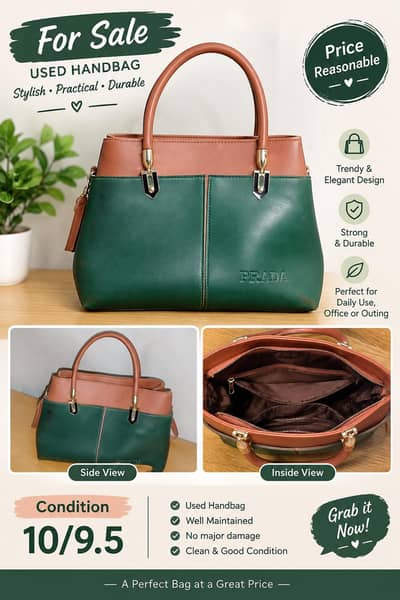 Ladies Hand Bag For Sale – Excellent Condition