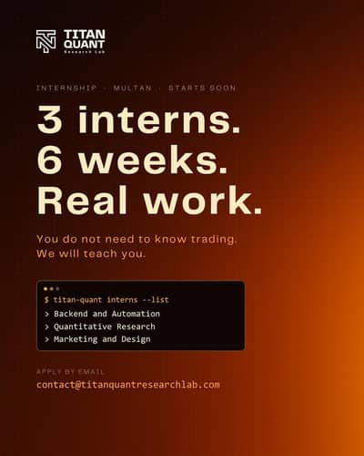 Internship 6 weeks