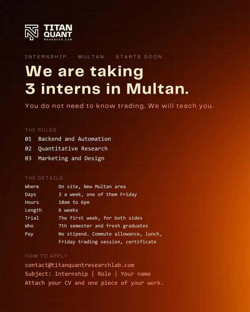 Internship 6 weeks 1