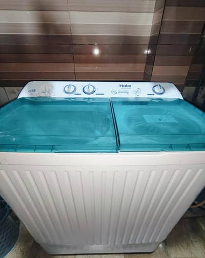 Haier Washing Machine 10kg Double Tub - Working Perfect - Karachi
